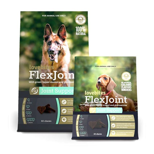 Vetafarm Lovebites FlexJoint Chews - 30pk or 60pk
